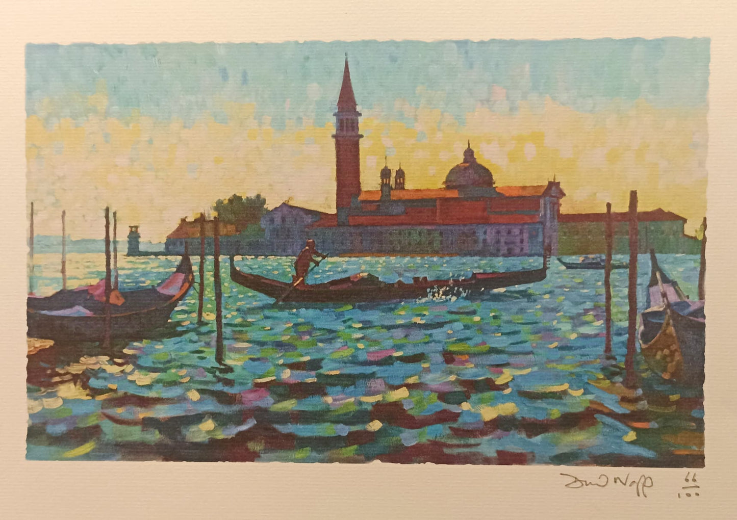 David Napp, "Venetië", Giclee