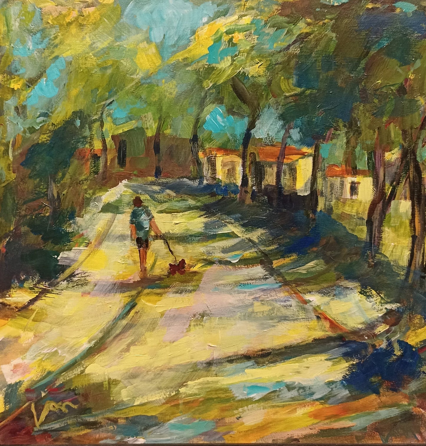 Von Visser, Acryl