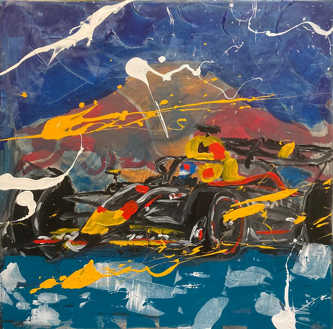 Rogier Jonk, "Max", Acryl
