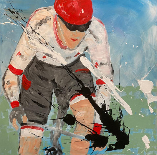 Rogier Jonk, "Mathieu", Acryl